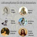 25 de Dezembro – Deuses que nasceram nesse dia.